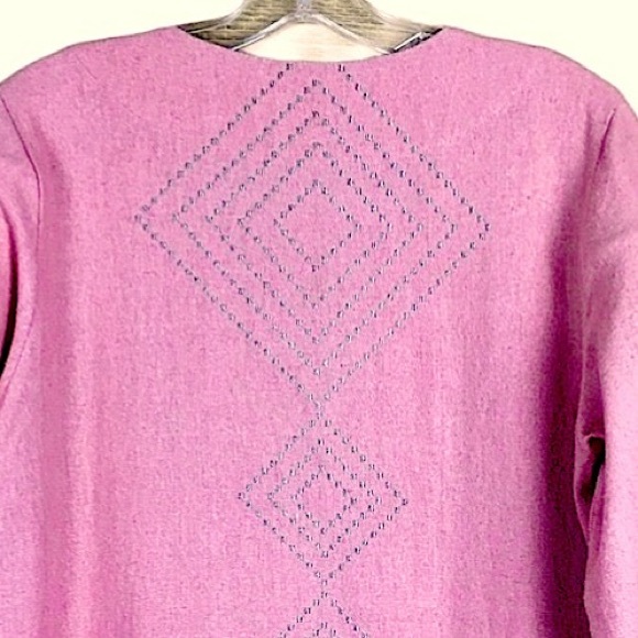 Soft Surroundings Dusty Rose Embroidered Tunic - Picture 9 of 9